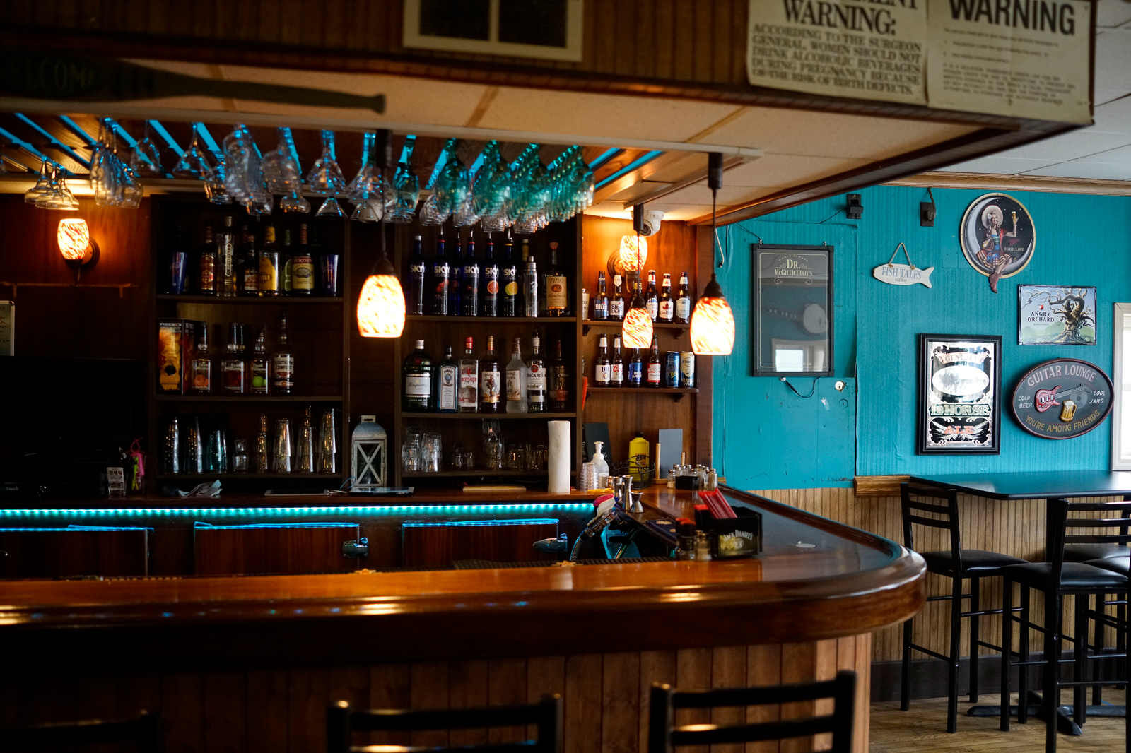 Cozy bar